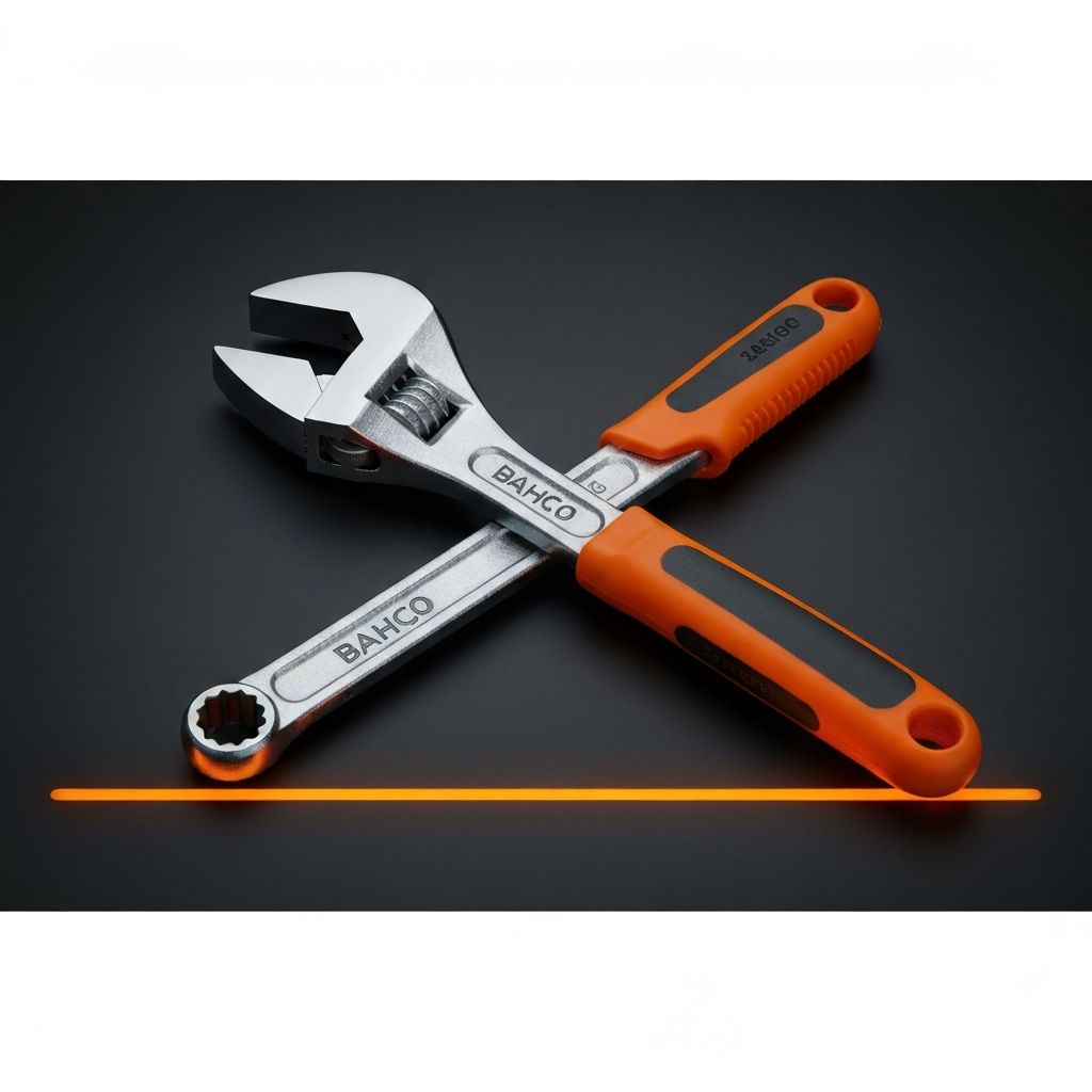 Bahco Adjustable Wrench 250mm