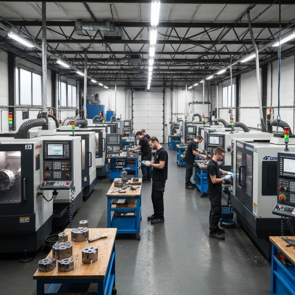 Bespoke manufacturing workshop